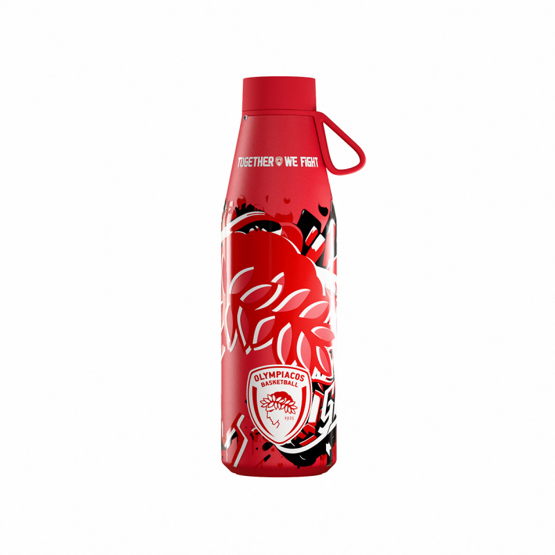Μπουκάλι Θερμός 500ml Estia Save The Aegean Flow Olympiacos B.C. Edition Together We Fight 00-48945