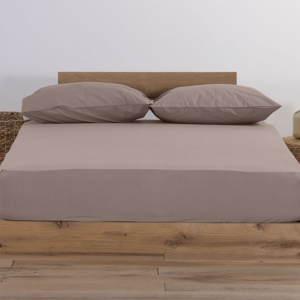 Σεντόνι Μακό King Size Με Λάστιχο (180x200+35) Nef-Nef Homeware Jersey