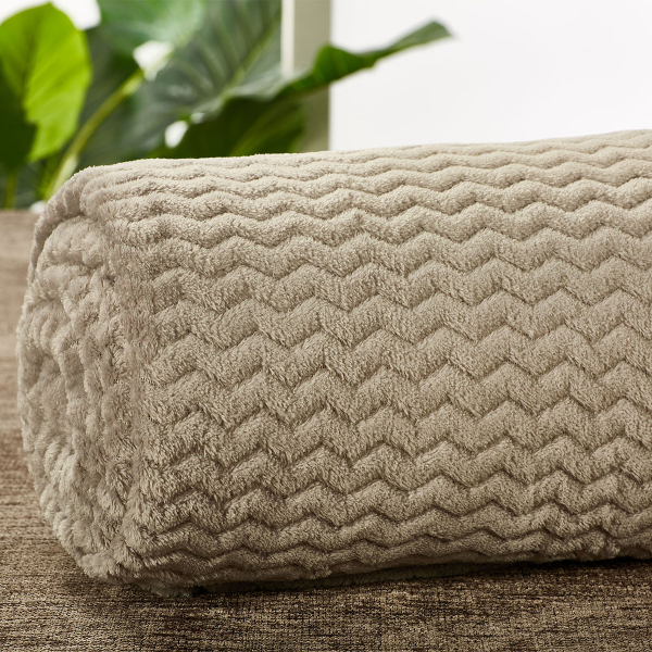 Κουβέρτα Fleece Μονή (160x220) Whitegg Pop Corn AW2026