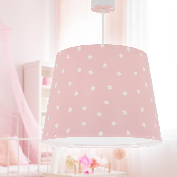 Παιδικό Φωτιστικό Οροφής Μονόφωτο Ango Starlight Pink 82212MS