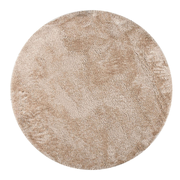 Στρογγυλό Χαλί (Φ160) Polcarpet Satin Shaggy Gold