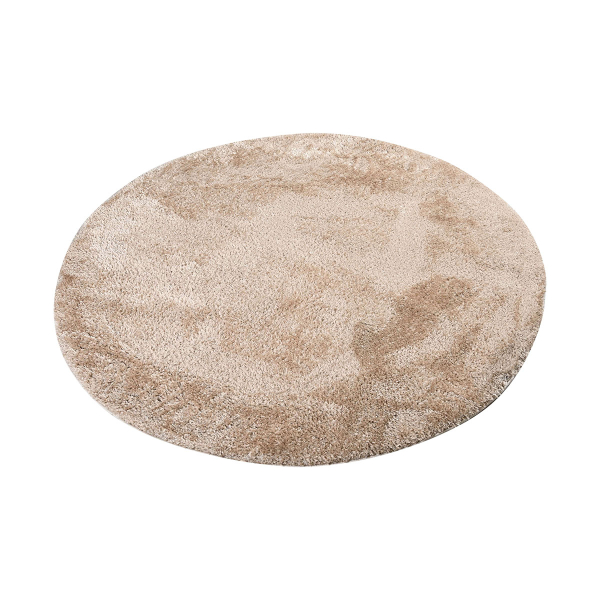 Στρογγυλό Χαλί (Φ160) Polcarpet Satin Shaggy Gold