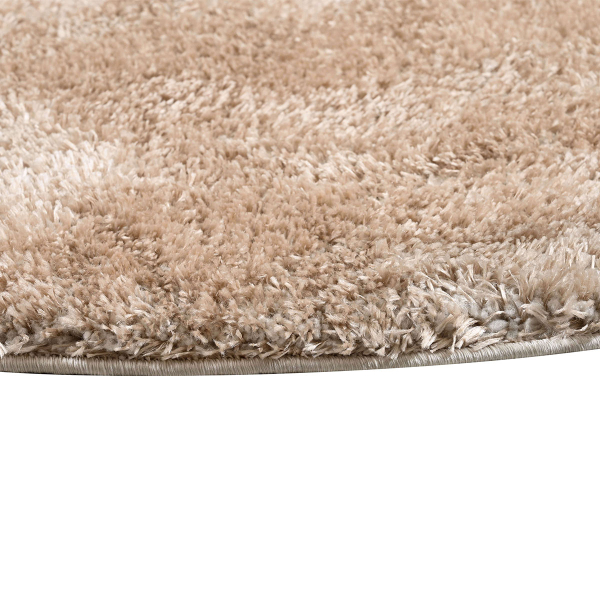 Στρογγυλό Χαλί (Φ160) Polcarpet Satin Shaggy Gold