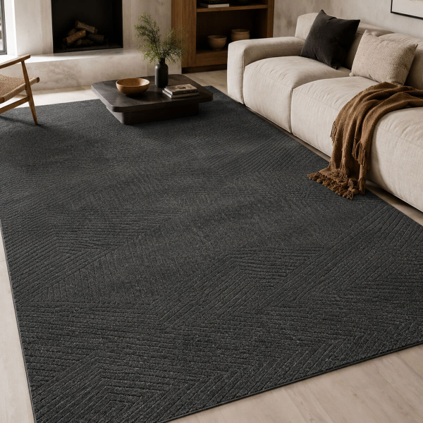 Χαλί (200x290) Pierre Cardin Amelia Anthracite