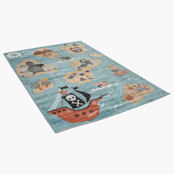 Παιδικό Χαλί (160x230) Polcarpet Carousel Dream Pirates Blue