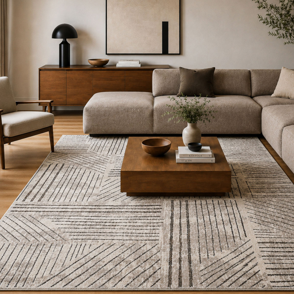 Χαλί (160x230) Polcarpet Giza Cairo 44002 Beige