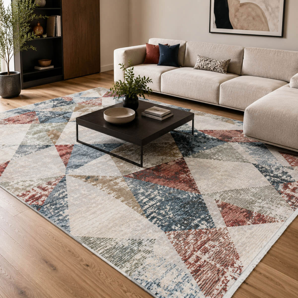 Χαλί (200x290) Polcarpet Allegra Valencia 547 L.Grey/Rose