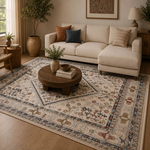 Χαλί (160x230) Polcarpet Allegra Valencia 542 Cream