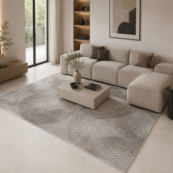 Χαλί (200x290) Polcarpet Estia 414 Cream Grey