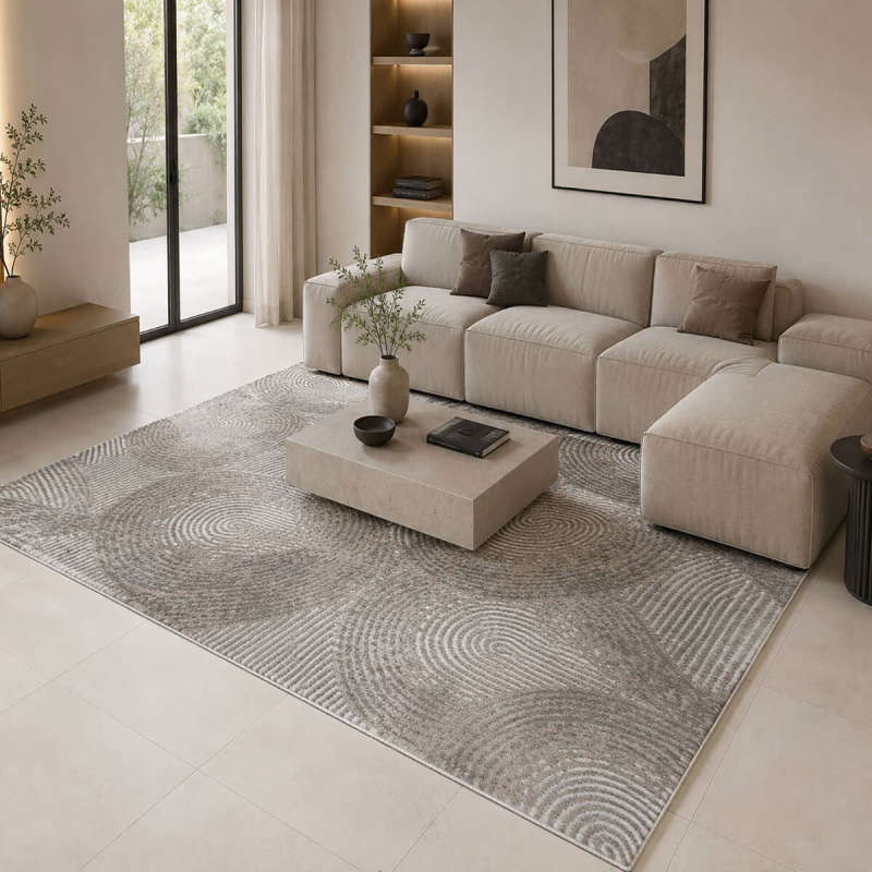 Χαλί (200x290) Polcarpet Estia 414 Cream Grey