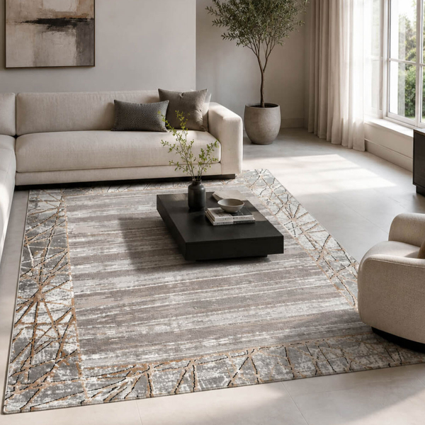 Χαλί (200x290) Polcarpet Estia 119 Cream Grey