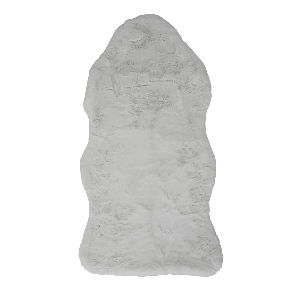 Χαλί Διαδρόμου Γούνινο (80x150) Polcarpet Rabbit Animal Shape White