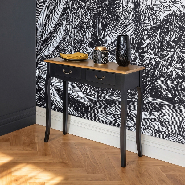 Κονσόλα Εισόδου (87x34x78) A-S Chrysa Black 114515B