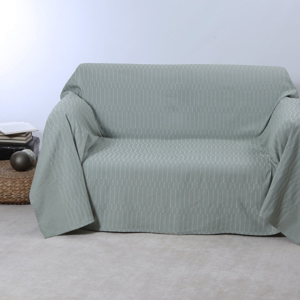Ριχτάρι Πολυθρόνας (180x180) Silk Fashion 25632 Sage Green
