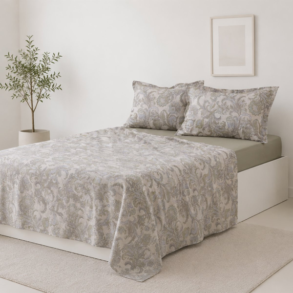 Σεντόνια Υπέρδιπλα (Σετ) Silk Fashion Nobilis