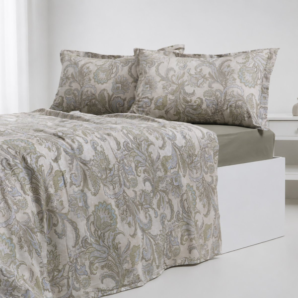 Σεντόνια Υπέρδιπλα (Σετ) Silk Fashion Nobilis