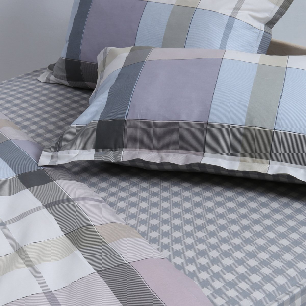 Σεντόνια Υπέρδιπλα (Σετ) Silk Fashion Grid