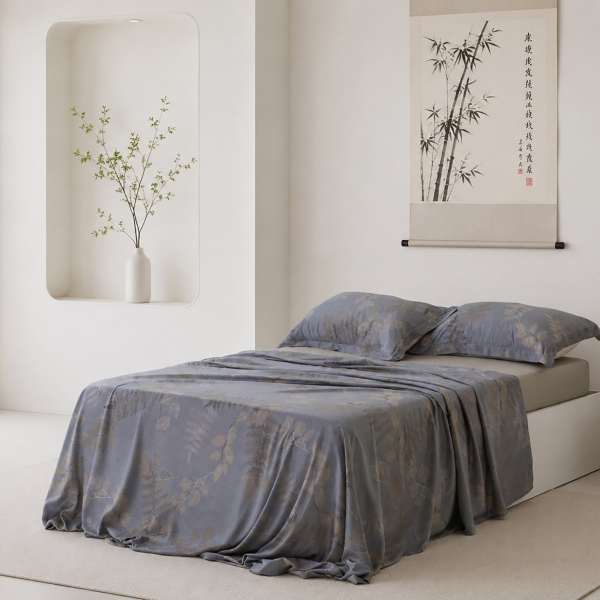Σεντόνια Υπέρδιπλα (Σετ) Silk Fashion Pureline