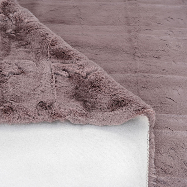 Χαλί Διαδρόμου Γούνινο (80x150) Polcarpet Rabbit Animal Shape Pink