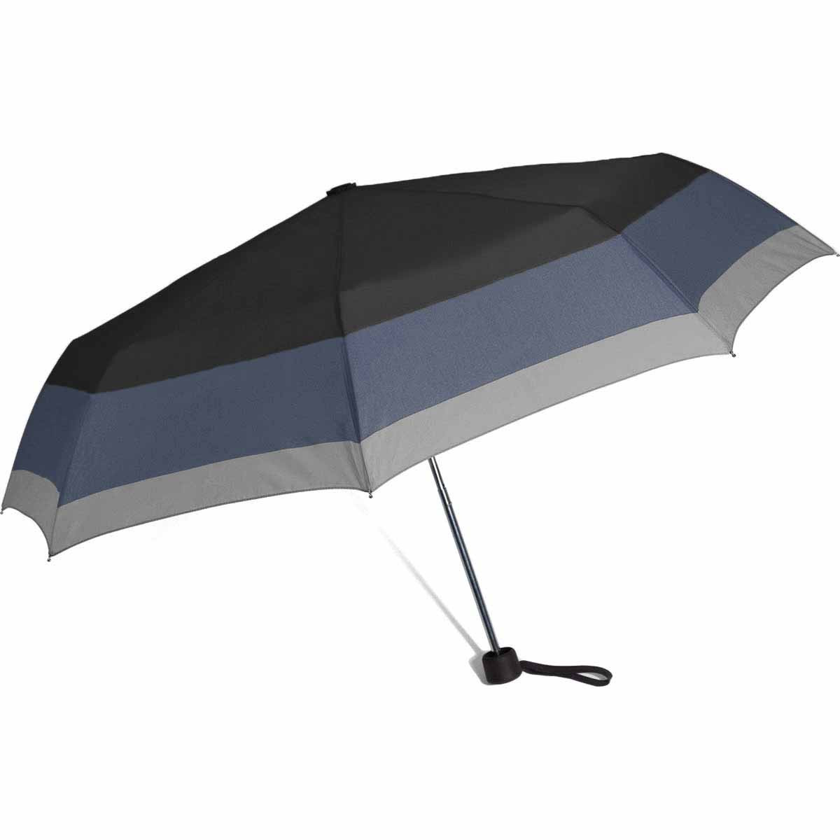 Ομπρέλα Βροχής Σπαστή Χειροκίνητη Benzi PA056 Black 131681
