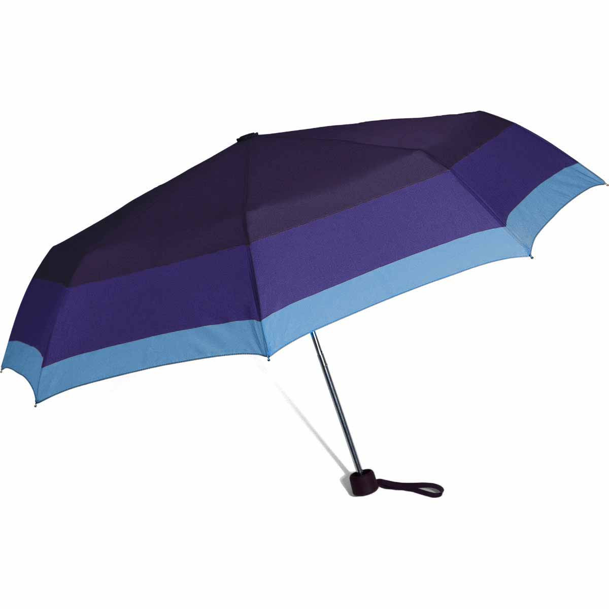 Ομπρέλα Βροχής Σπαστή Χειροκίνητη Benzi PA056 Blue 131682