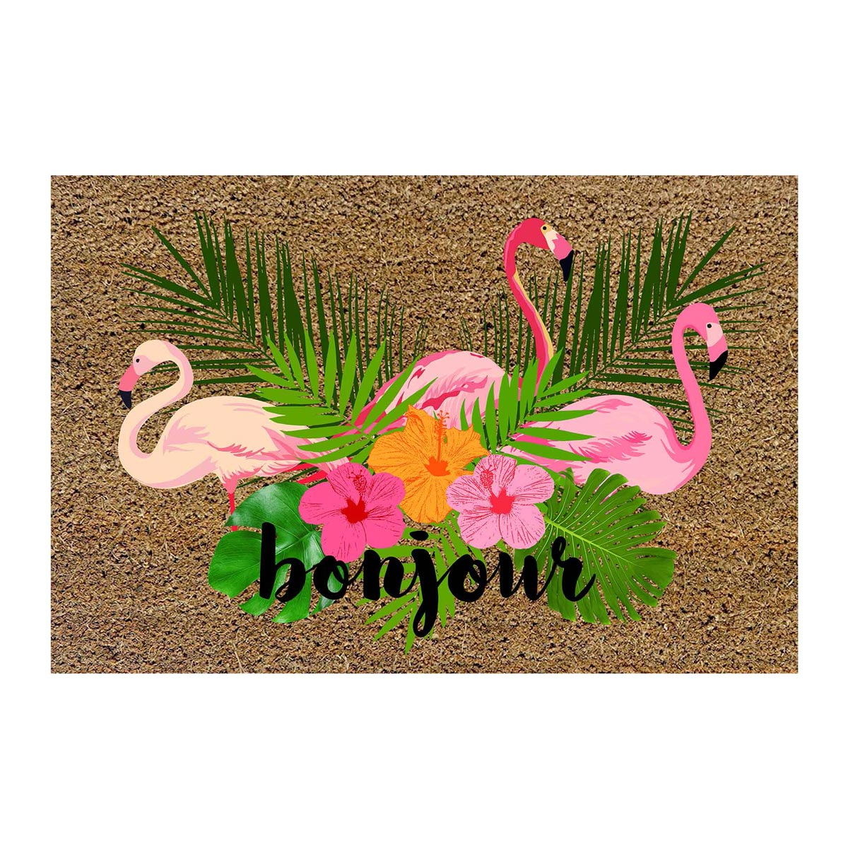 Πατάκι Εισόδου (40×60) L-C Tropic Flamingo 1741002 152068