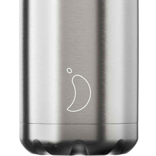 Θερμός Φαγητού 500ml Chilly's Food Pot Silver