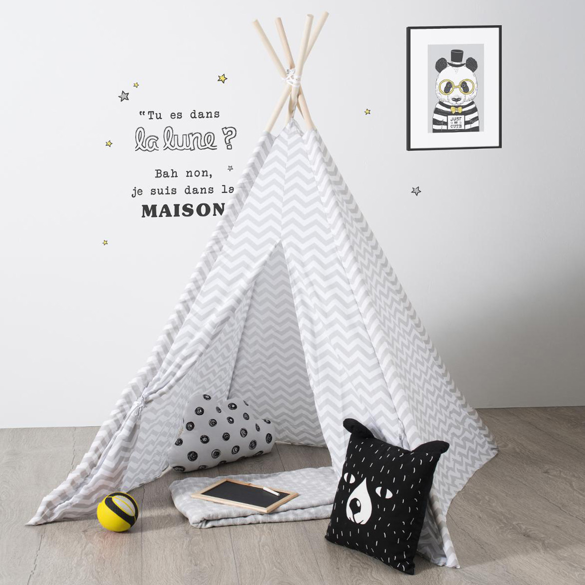 Spitishop Παιδική Σκηνή A-S Indian Tent Grey 127176