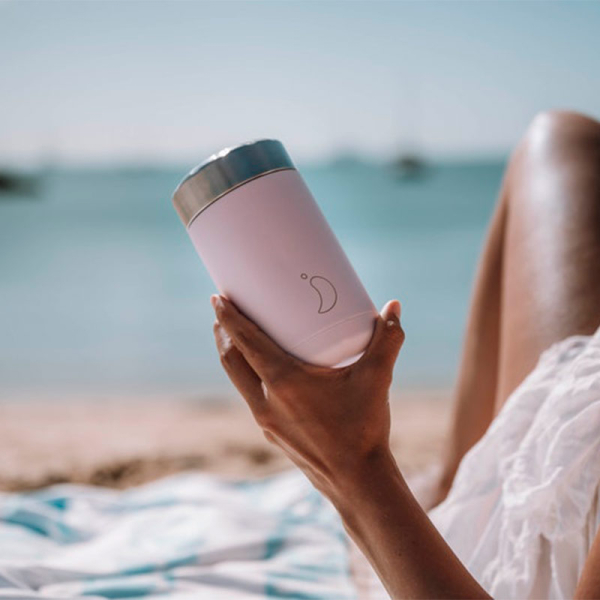 Θερμός Φαγητού 500ml Chilly's Food Pot Blush Pink