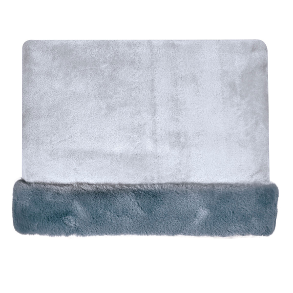 Διακοσμητικό Ριχτάρι Fleece/Κουβέρτα Καναπέ (135x180) Kentia Stylish Harry 22 Light Grey