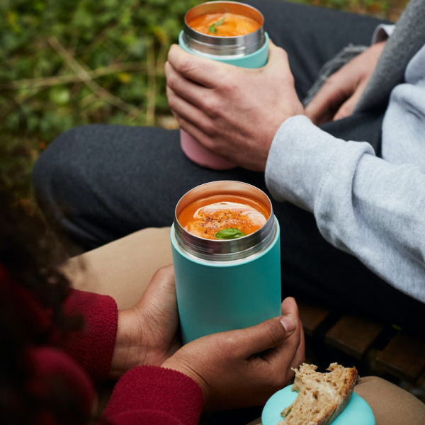 Θερμός Φαγητού 500ml Chilly's Food Pot Pastel Green