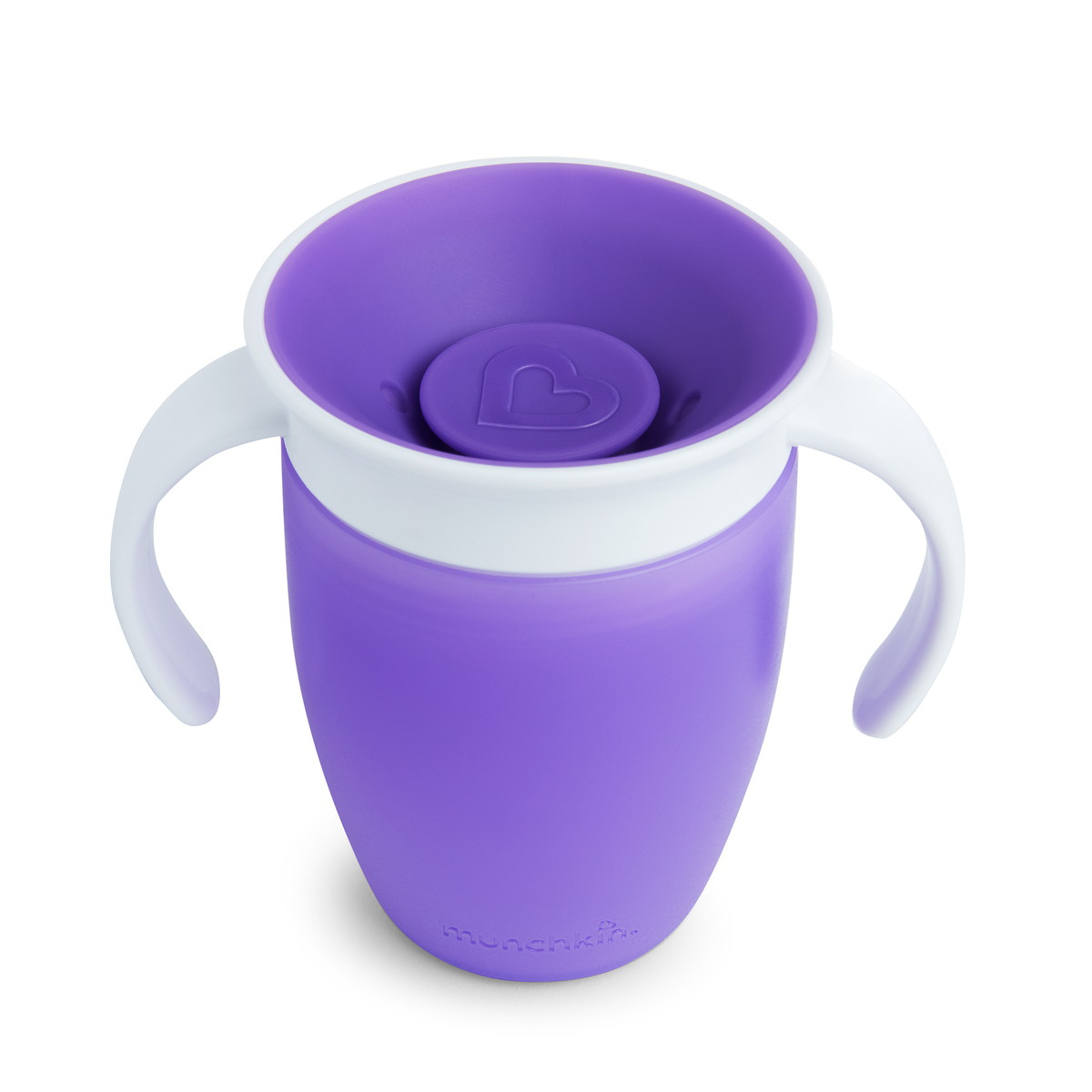 Ποτήρι Εκπαιδευτικό 207Ml Munchkin Miracle 360 Purple Home Παιδικά Είδη Φαγητού & Αξεσουάρ Σερβιρίσματος Spitishop
