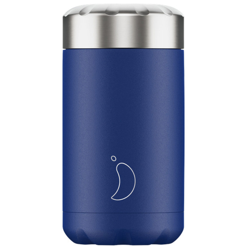 Θερμός Φαγητού 500ml Chilly's Food Pot Blue Matte