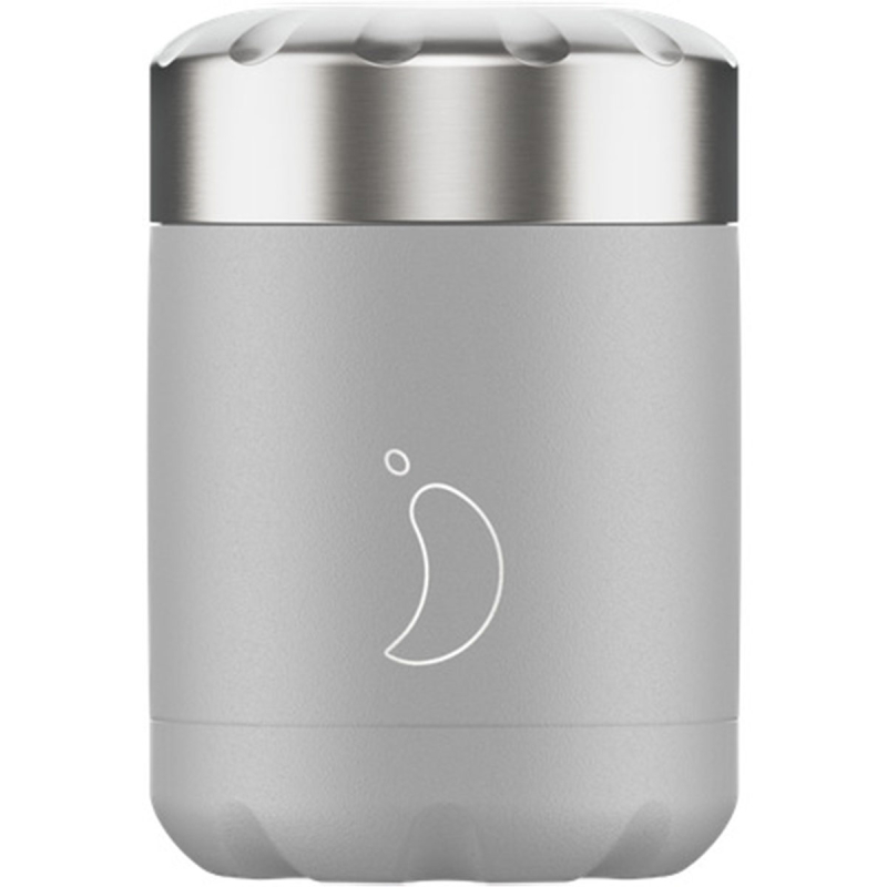 Θερμός Φαγητού 300ml Chilly's Food Pot Grey