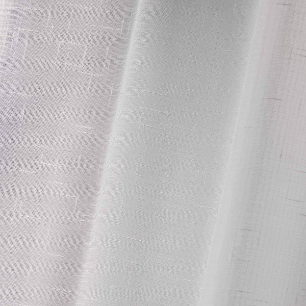 Κουρτίνα (140x240) Με Τρουκς L-C Luminea Blanc 1362300