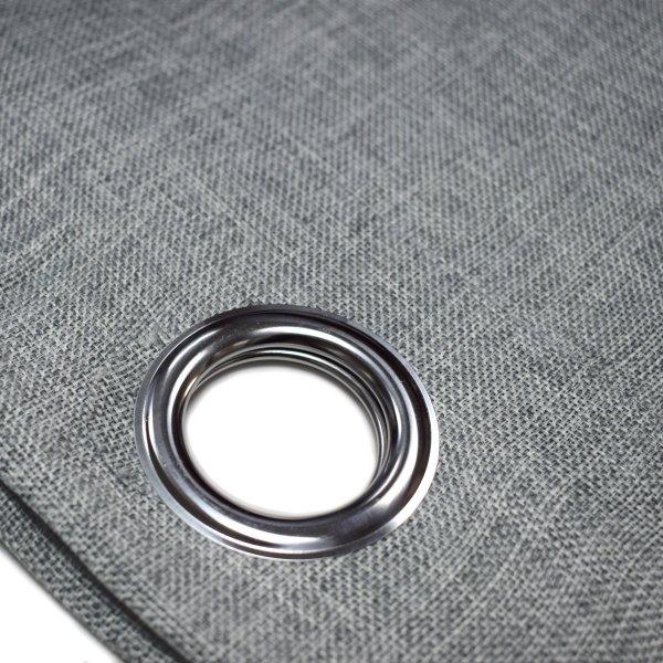 Κουρτίνα (140x260) Με Τρουκς L-C Select Gris 1606576