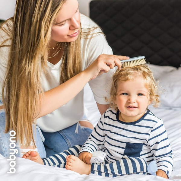 Βρεφικό Σετ Βούρτσα + Χτένα BabyOno Mint BN567/03