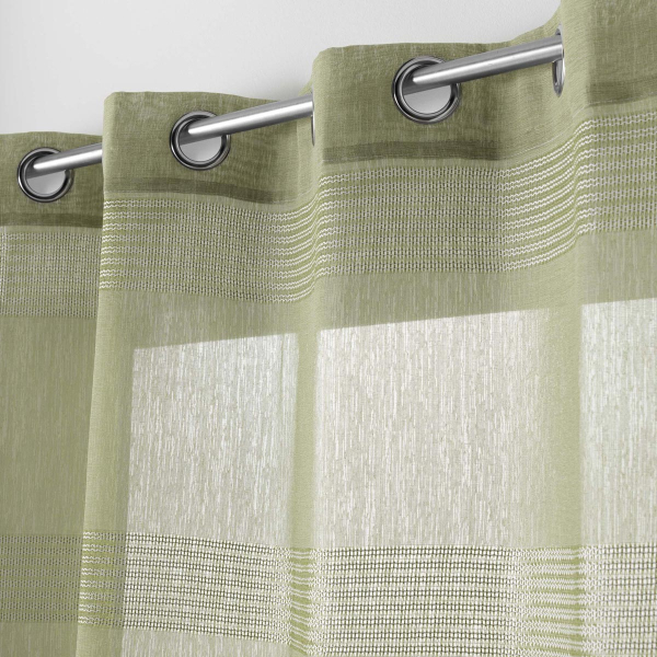 Κουρτίνα (140x280) Με Τρουκς L-C Ajourela Khaki 1626635