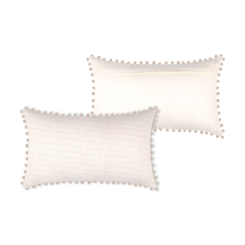 Διακοσμητικό Μαξιλάρι (30x50) S-F Sanchez Ecru C3B216006