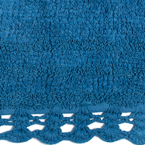 Οβάλ Χαλί Διαδρόμου (70x140) Silk Fashion Royal Blue