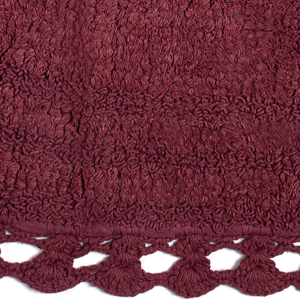 Οβάλ Χαλί Διαδρόμου (70x140) Silk Fashion Burgundy