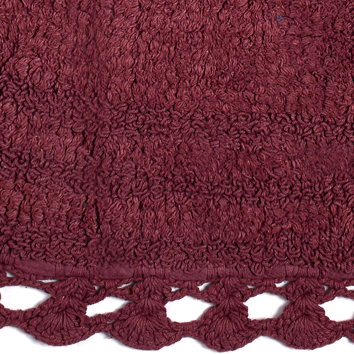 Οβάλ Χαλί Διαδρόμου (70X140) Silk Fashion Burgundy Home Χαλιά Διάδρομοι Spitishop
