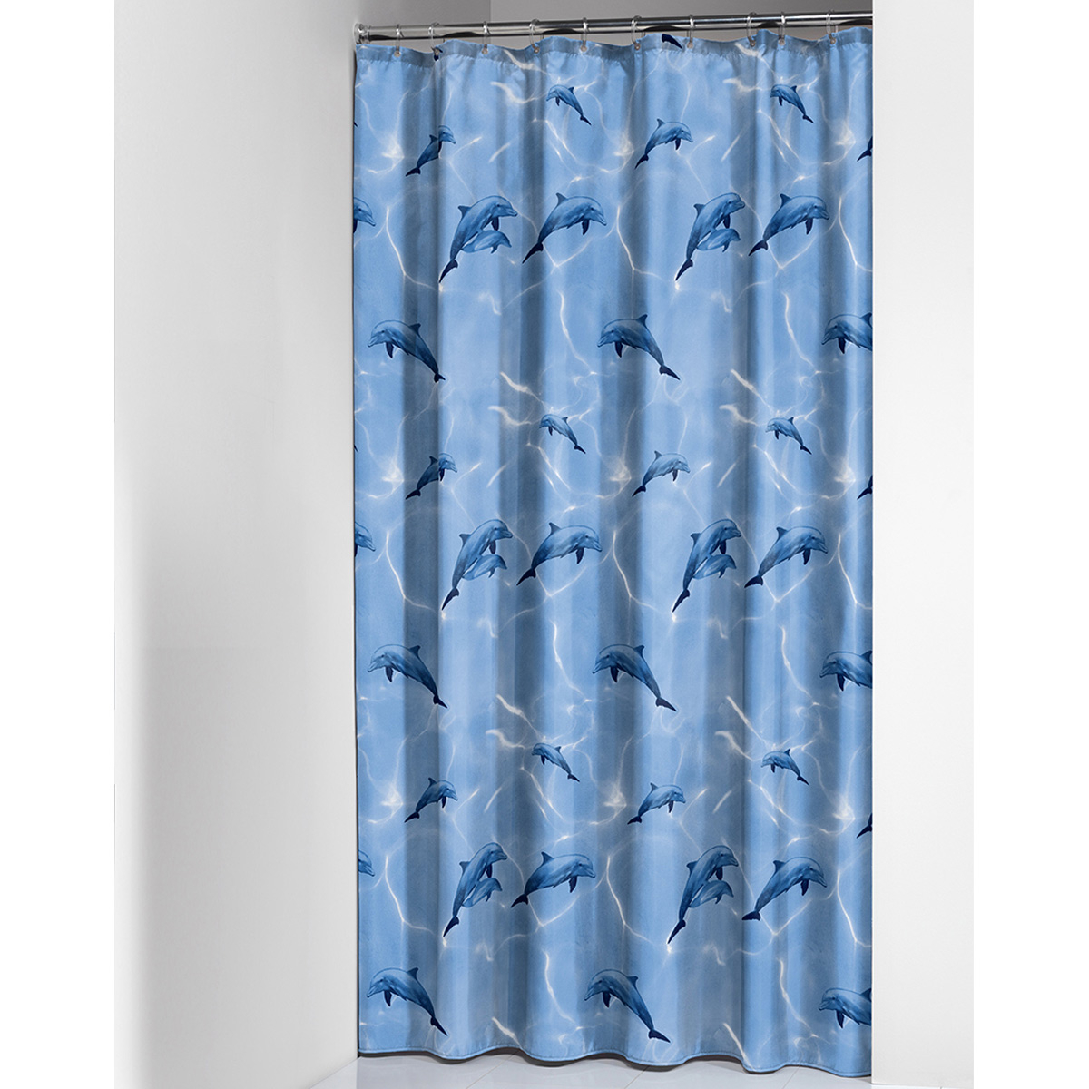 Κουρτίνα Μπάνιου Πλαστική (180×200) Με Κρίκους SealSkin Delfino 79355