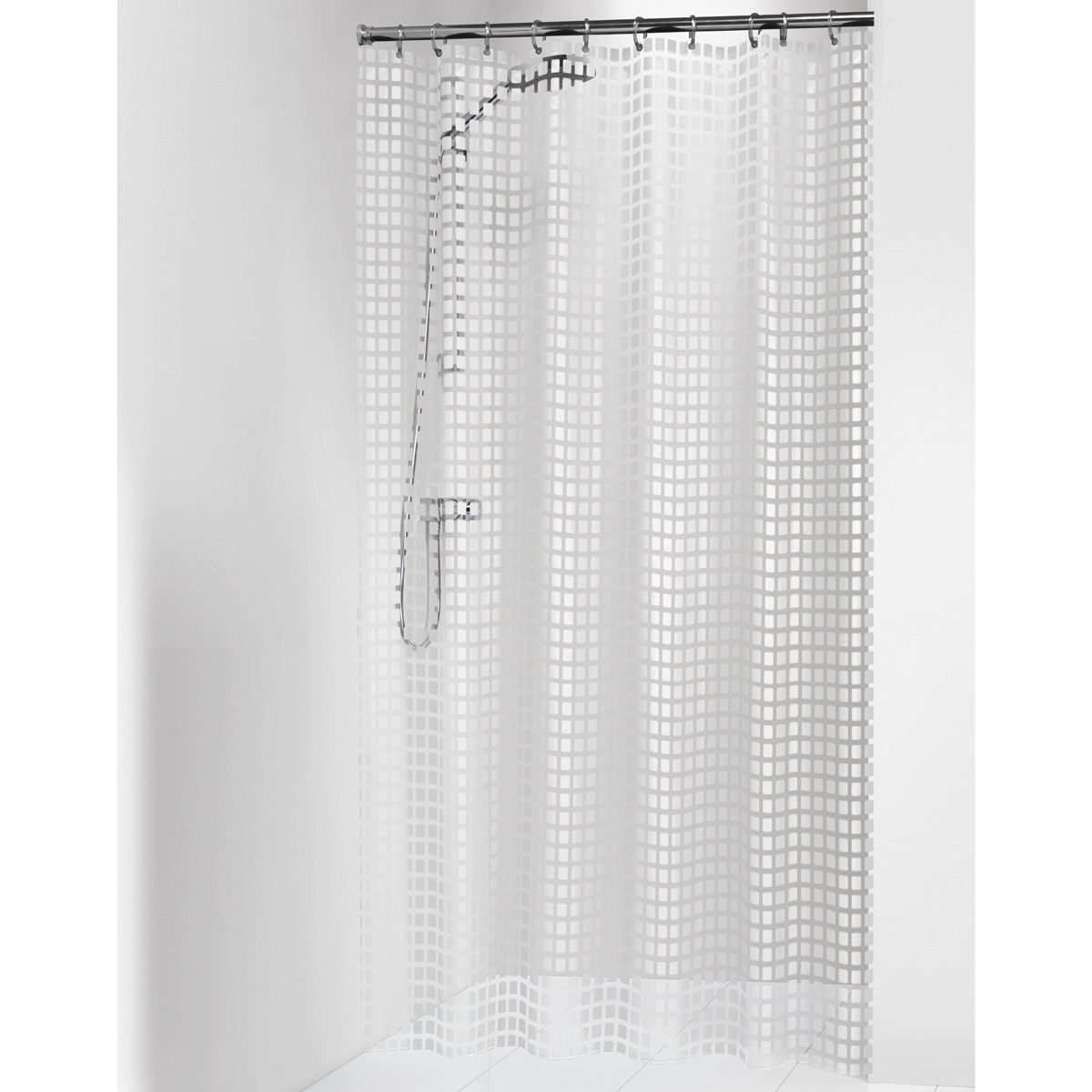 Κουρτίνα Μπάνιου Πλαστική (180×200) SealSkin Tiles