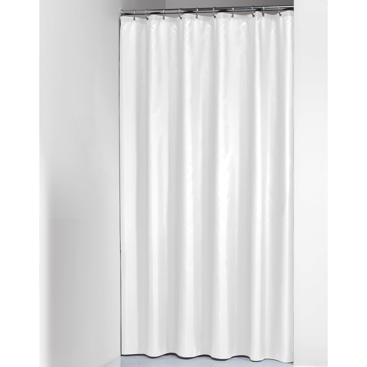 Κουρτίνα Μπάνιου Πλαστική (180x200) Με Κρίκους SealSkin Opaque White