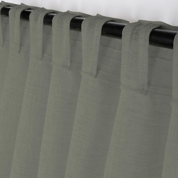 Κουρτίνα (140x260) Με Τιράντες S-F Madrid Kaki R6A194005VL