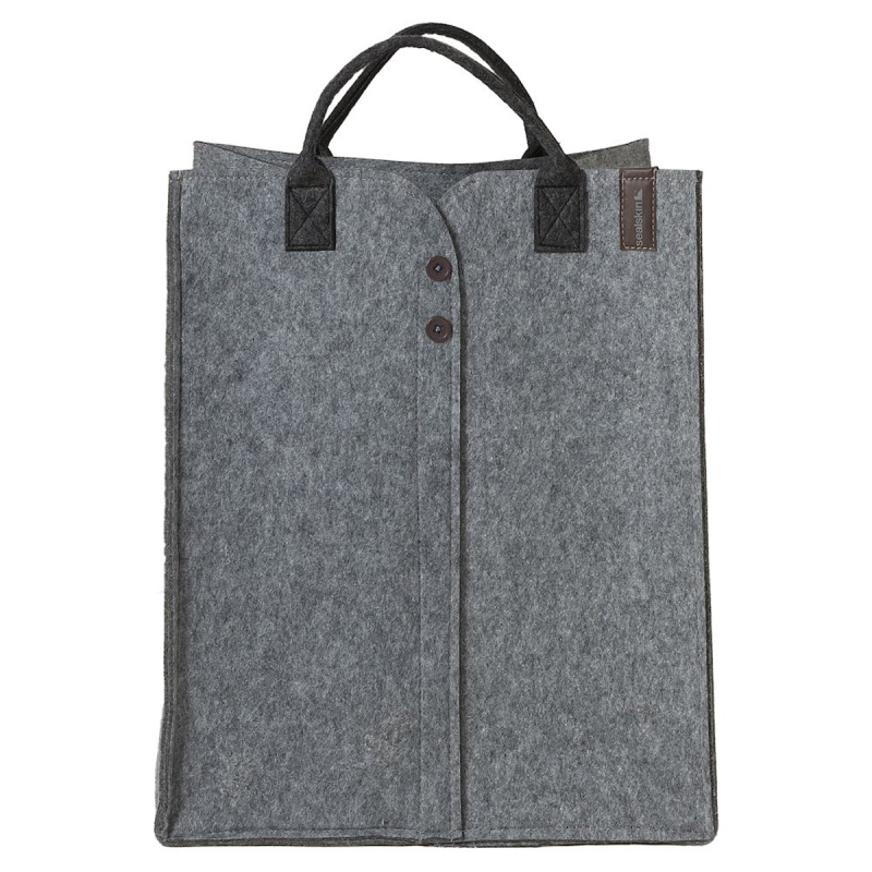 Καλάθι Απλύτων (42x32x52) SealSkin Laundry Bag Felt Grey