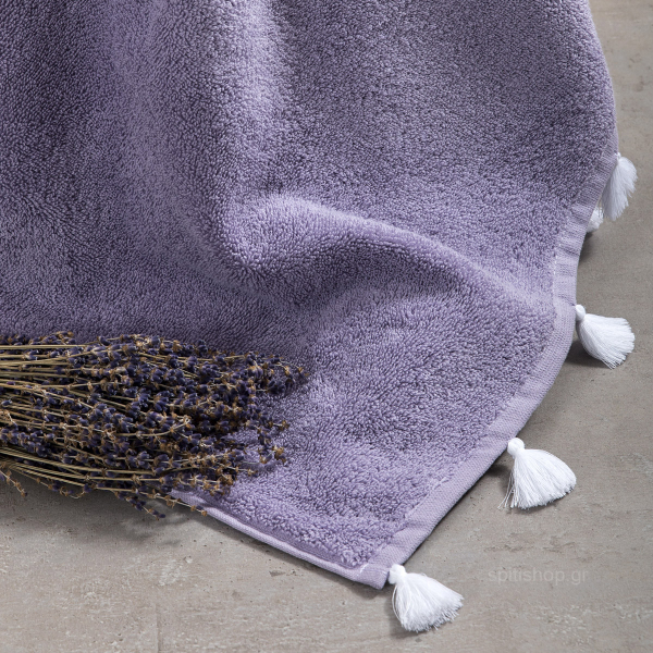 Πετσέτες Μπάνιου (Σετ 3τμχ) Nima Towels Lavenia Lilac