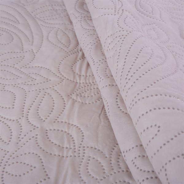 Κουβερλί Μονό (Σετ 160x220) 2 Όψεων Silk Fashion Solid Camel