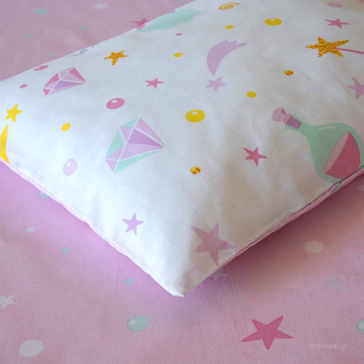 Κουβερλί Κούνιας (110X150) Kocoon Baby Magic Uni Home Βρεφικά Προίκα Μωρού Spitishop